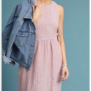 Anthropologie 4our dreamers red and white dress